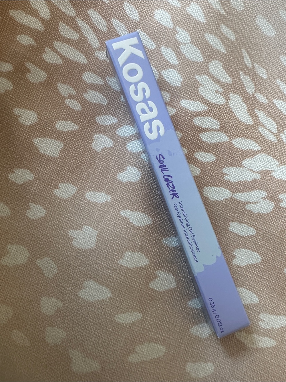 Kosas Soul Gaze Gel Eyeliner in Lavender Packaging